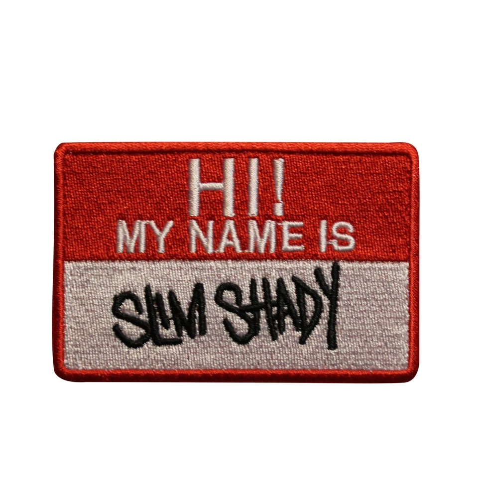 RO TRADE Eminem Slim Shady Embroidered Iron On Patch - OFFICIAL 30-U