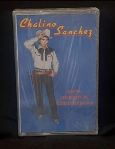 chalino sanchez cassette Blanco Muy Raro Canta Corridos Al Estilo Culiacan 1988 - Picture 1 of 8