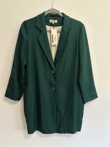 Samuji Longjacke Blazer Jägergrün Old Money Größe 36 (XS/S) ITALY UVP 700€ - Bild 1 von 10