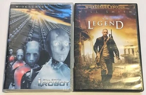 I, Robot (DVD, 2004, Sealed) & I Am Legend (Used) DVD Will Smith - Picture 1 of 5