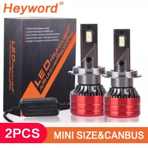 Bombillas LED de faro para coche H4 H7 H11 9005 9006 H1 | 160W, 24000LM, 6000K - Imagen 1 de 7