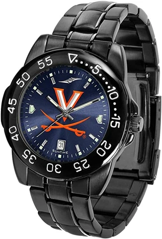 Suntime Virginia Cavaliers Fantom Sport Anochrome Men's Team Logo Watch Cover