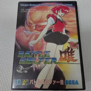 BATTLE GOLFFER YUI Sega Mega Drive SMD MD Genesis Manual en Caja Japón importación 1991 - Imagen 1 de 6