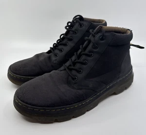 DR. MARTENS Bonny Tough Poly Black Boots with AirWair Sole Mens US 11 - Picture 1 of 15