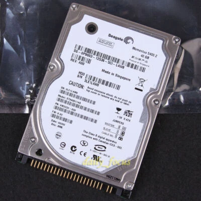 For Seagate ST9408114A 40 GB 2.5" 5400 RPM PATA IDE Hard Disk Drive HDD - Image 1 of 2