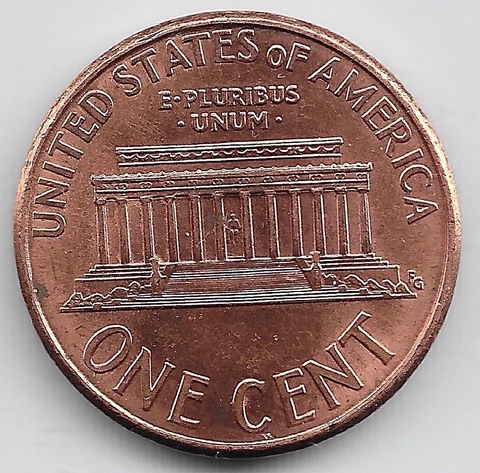 2004 Lincoln Memorial Penny Doubled Die Reverse Error DDR FS-801 Cover