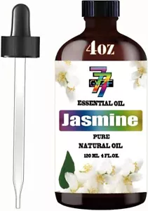 Jasmine Essential Oil (4 oz/120 ml) - Jasmine Oils Used in diffusers, - Picture 1 of 6