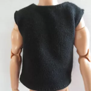 NEU! 2021 Barbie Signature Looks Made To Move Ken Doll schwarzes Top ~ Kleidung - Bild 1 von 3