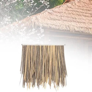 Tiki Hut Thatch Thatch Roofing Garden Decor DIY Tiki Bar Huts Artificial Grass - Picture 1 of 5