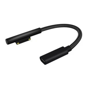 Nylon Braided Type C Female 45W 15V/3A PD Charging Cable for Microsoft Surface - Picture 1 of 10