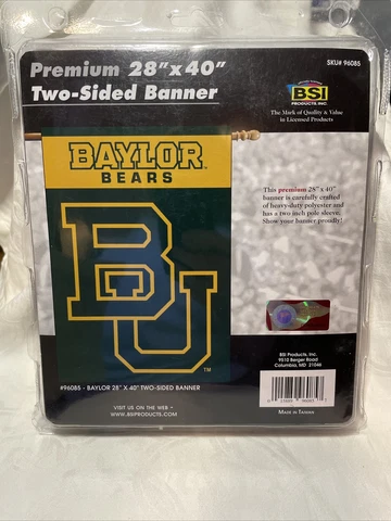 Baylor Bears 2 Sided Banner Cover