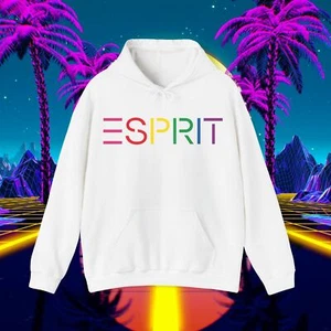 Custom ESPRIT vintage 1980s design sweatshirt Hoodie Unisex men women sweater - Picture 1 of 12