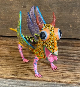 Figura Escultura Dragón Arte Popular Arte Popular Alebrije I. Negrete México #2 - Imagen 1 de 20