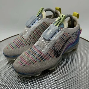 Nike Air VaporMax Flyknit Women Size 8.5 Tiedye Shoes Fastfit Sneaker CJ6741-001 - Picture 1 of 12