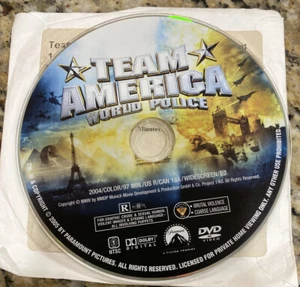Team America World Police DVD Trey Parker(DIR) 2004 DVD ONLY - Imagen 1 de 1