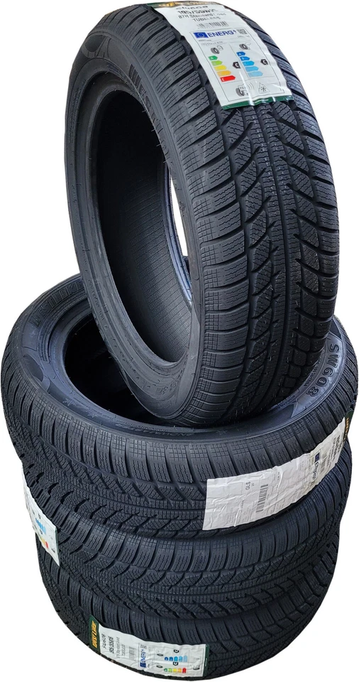 4x Winterreifen Neureifen 195 55 R16 91H M+S Schneeflocke - Bild 1 von 4