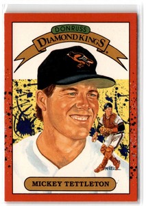 1990 Donruss Super Diamond Kings Mickey Tettleton #5 Baltimore Orioles