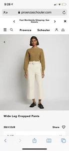 Wide Leg Cropped Pants von Proenza Schouler White Label - Bild 1 von 12