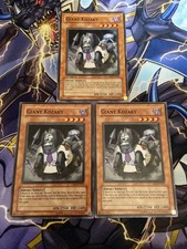 Yu-Gi-Oh 3x Giant Kozaky CRV-EN022 (NM)