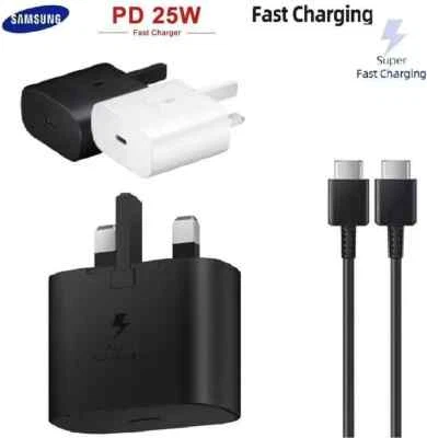 Super Fast Charger 25W For Samsung Galaxy A14 A34 A54 A73 A51 A71 5G 2023 - Image 1 of 4