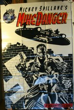 1995 Mickey Spillane's Mike Danger Frank Miller 31 1/2 x 49" Art Promo Poster