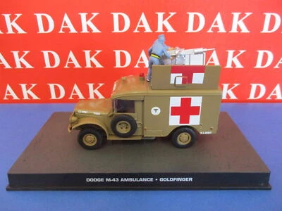Die cast 1/43 Modellino Furgone 007 James Bond Dodge M-43 Ambulance - Goldfinger - Immagine 1 di 4