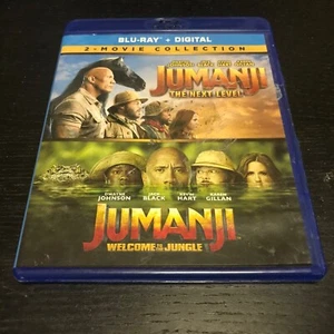 VeryGood Jumanji: The Next Level/Jumanji: Welcome to the Jungle -Blu-ray, 2-Disc - Picture 1 of 1