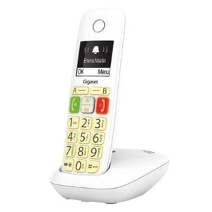 SIEMENS Gigaset E290 Cordless White Freisprecheinrichtung Buttons Großartig - Bild 1 von 3