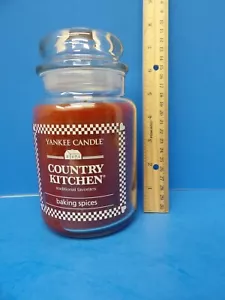 Yankee Candle Country Cucina Spezie da Forno Barattolo 22 Oz - Foto 1 di 8