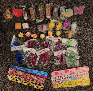 44 Pc Toy Assortment - Party Favors, Prizes, Goody Bag, Piñata Filler, Rewards - Picture 1 of 17