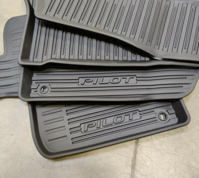 Genuine OEM Honda 08P17-TG7-300A All Season High Wall Floor Mats 2016-2022 Pilot - Image 1 of 3