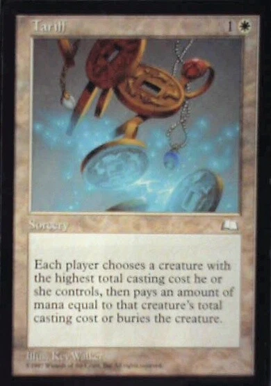 Tariff - Weatherlight: #28, Magic: The Gathering Lp R45 - Image 1 of 1