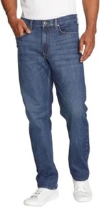 Jean elástico bidireccional de ajuste regular Eddie Bauer para hombre (azul, 34 W x 29 L) - Imagen 1 de 2