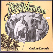 PATSY MONTANA ORIGINAL HITS FROM THE WEST OUTLAW RECORDS EXC VINYL LP 160-22W