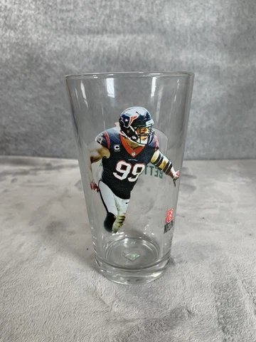 Papa Johns Houston Texans Football NFL Glass/cup Cover