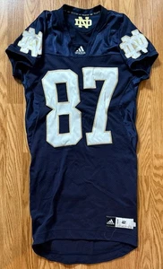 Notre Dame Football Team Issued 2010 Adidas Scorch  Jersey #87 - Picture 1 of 6