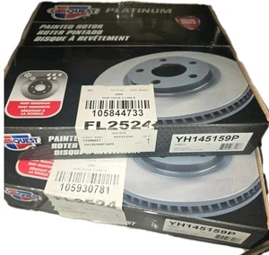 2x CarQuest #YH145159P Painted Rotor 06-15 Acura Honda Civic CSX ILX 8-8 - Picture 1 of 1