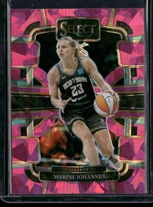 Panini Select WNBA #23 2024 Marine Johannes Prizms Pink Ice - Imagen 1 de 2