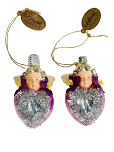 Katherine's Collection Fairy Christmas Ornaments 2 Total  - Picture 1 of 12