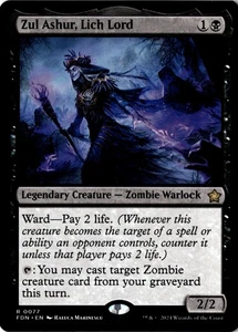 NM - Zul Ashur, Lich Lord R Foundations 77 - Picture 1 of 2