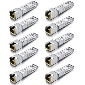 ipolex 1.25/2.5/5/10G SFP+ to RJ45 Transceiver, 1.25/2.5/5/10GBase-T:30m - Picture 1 of 6