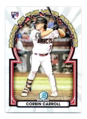 Corbin Carroll 2023 Bowman #ROYF-1 Rookie of the Year RC - Image 1 of 2