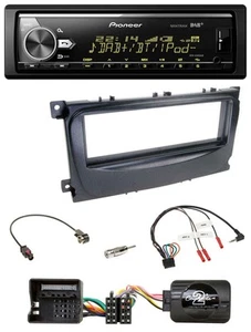Pioneer Bluetooth USB DAB Lenkrad Autoradio für Ford Focus C-Max Galaxy ab 07 sc - Bild 1 von 9
