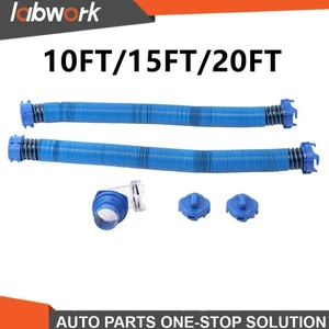 Labwork 10FT/15FT/20FT RV Sewer Hose Kit with 4-in-1 Elbow & Storage Covers - Picture 1 of 14