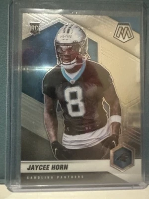 2021 Panini Mosaic Rookies Jaycee Horn #343 (RC) - Image 1 of 2