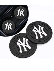 New York Yankees MLB Car Coasters set of 4 - Foto 1 di 5