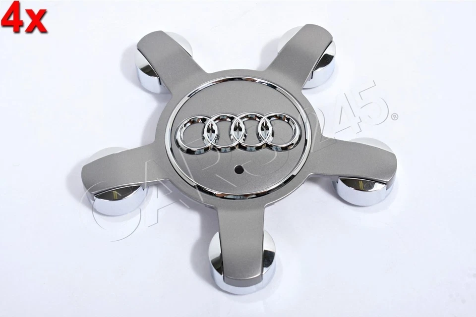 Tapacubos centrales de aleación de 16" 17" originales 4 piezas Audi Q3 Q5 A3 A4 B8 A6 C7 2008- Foto 1 de 1
