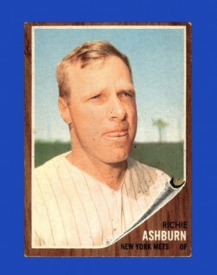 1962 Topps Set-Break #213 Richie Ashburn VG-VGEX (crease) *GMCARDS* - Image 1 of 2