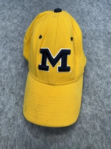Michigan Hat Zephyr Men's M/L Yellow Adjustable Zephyr Cap - Picture 1 of 7