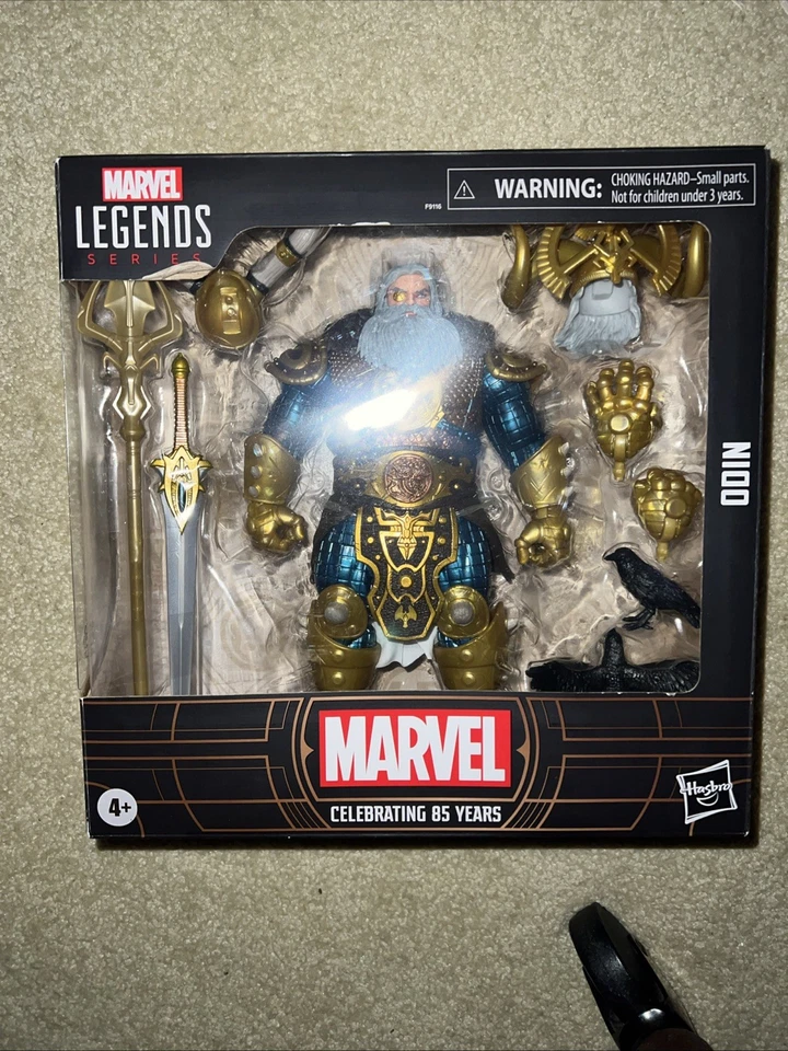 Figura de acción Marvel Legends Series Odin Deluxe 85 aniversario 6 pulgadas Foto 1 de 1